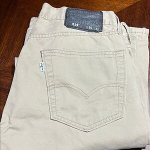 Levi's 514 Khaki Jeans